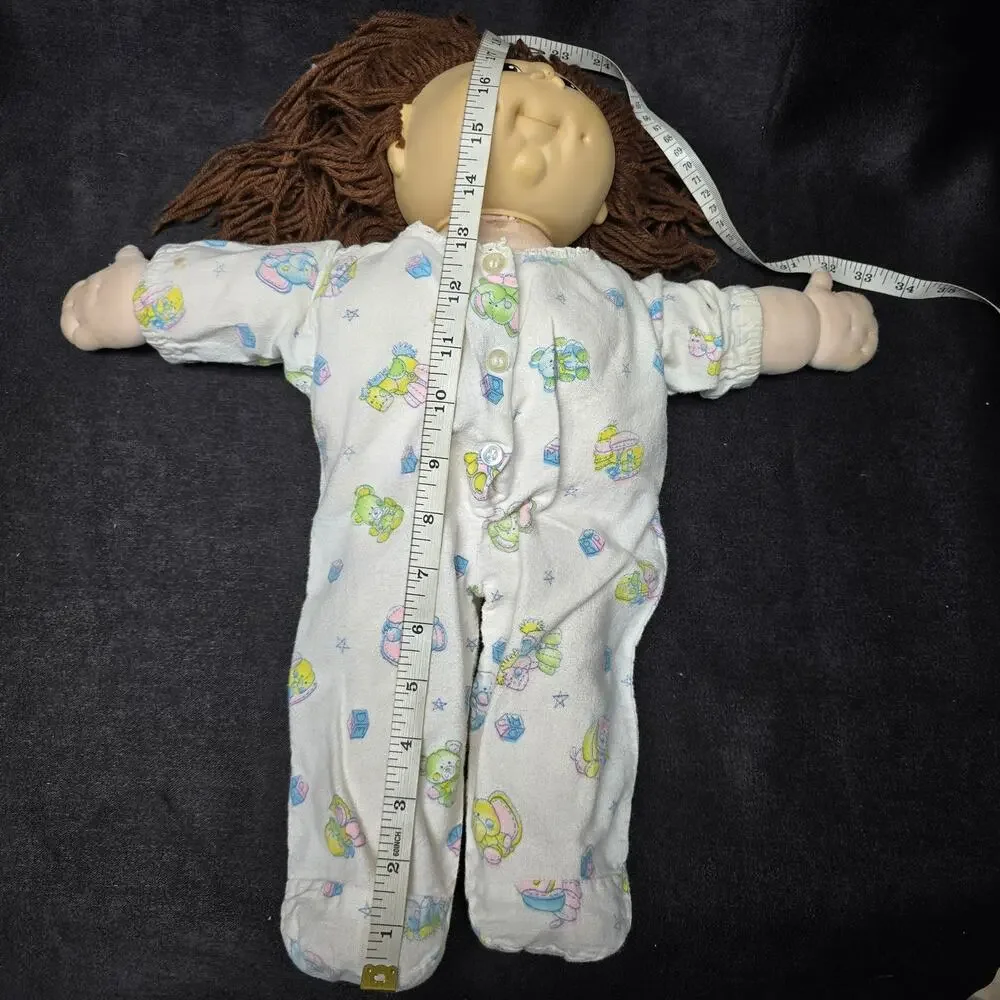 Vintage CPK Cabbage Patch Kids Doll Brown Hair 1984 MC Thomas